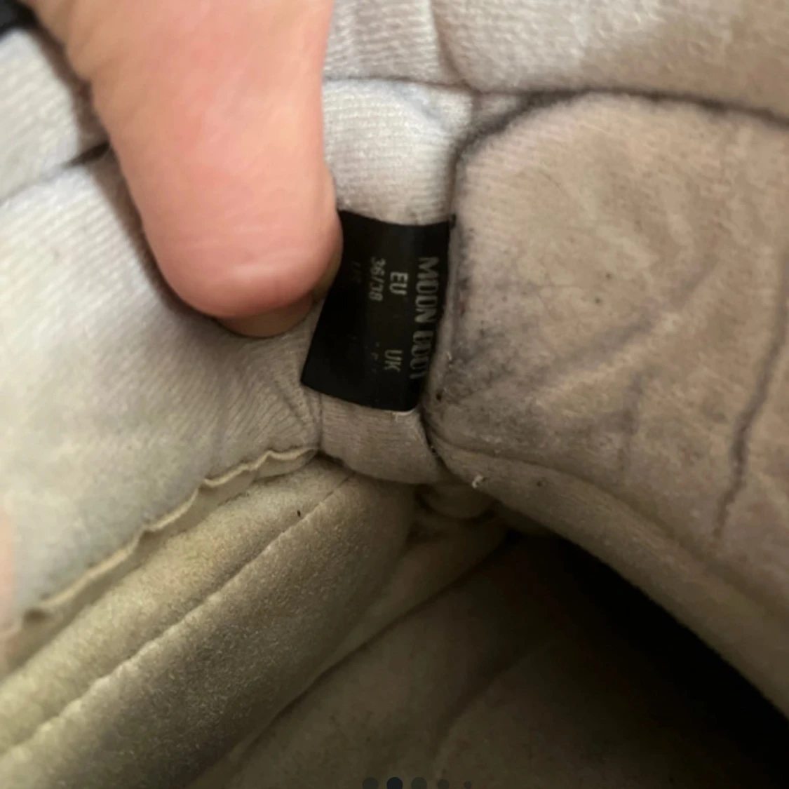 Svarta Moon Boot storlek 36/38 - 3