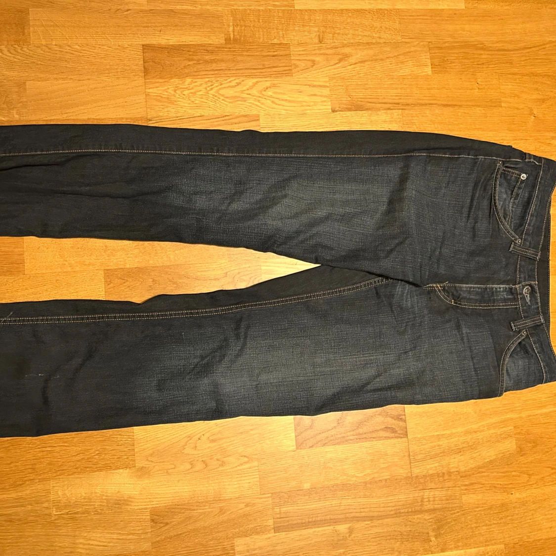 Mörkblå jeans från Mustang - 1