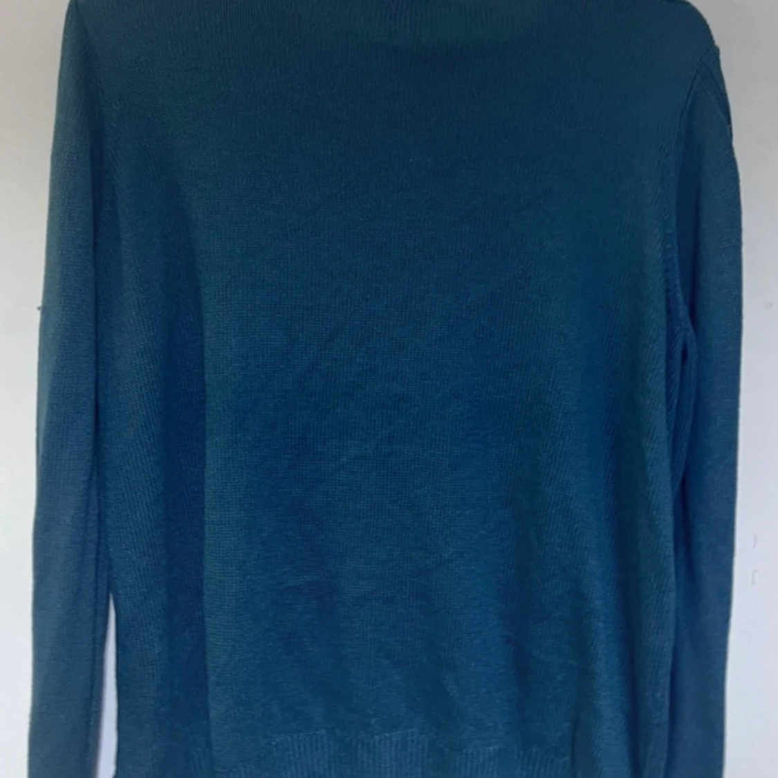 Blå stickad tröja från Lindex XL - 1