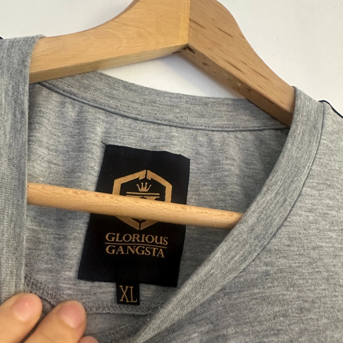 Grå t-shirt Glorious Gangsta XL - 2