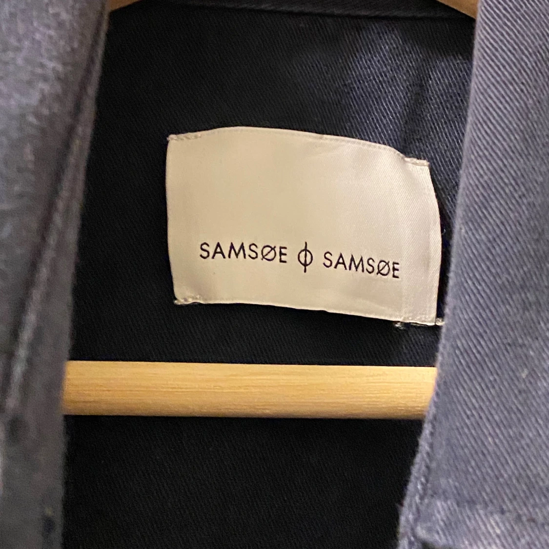 Mörkblå overshirt från Samsøe Samsøe - 2
