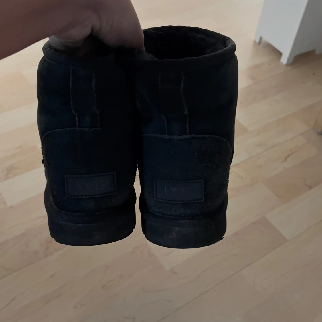 Svarta UGG boots i mocka - 3