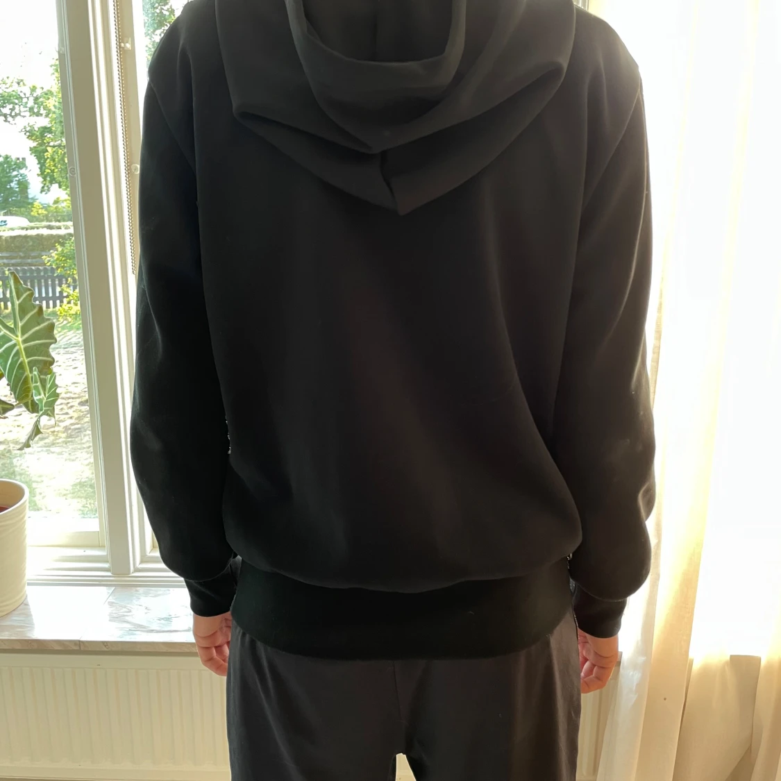 Svart Comme des Garçons Play hoodie - 1