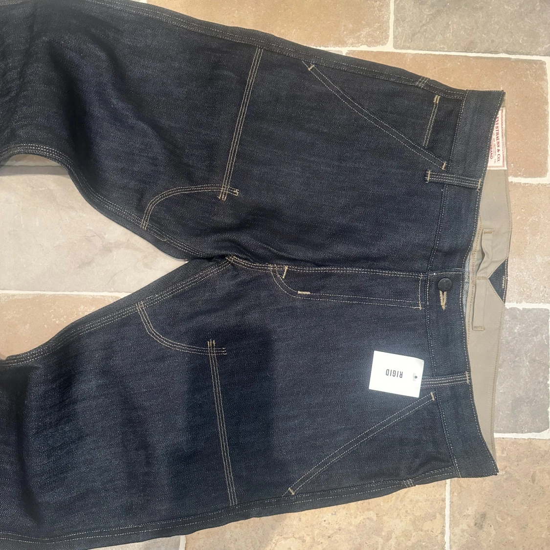 Levi's raw selvedge denim - 3