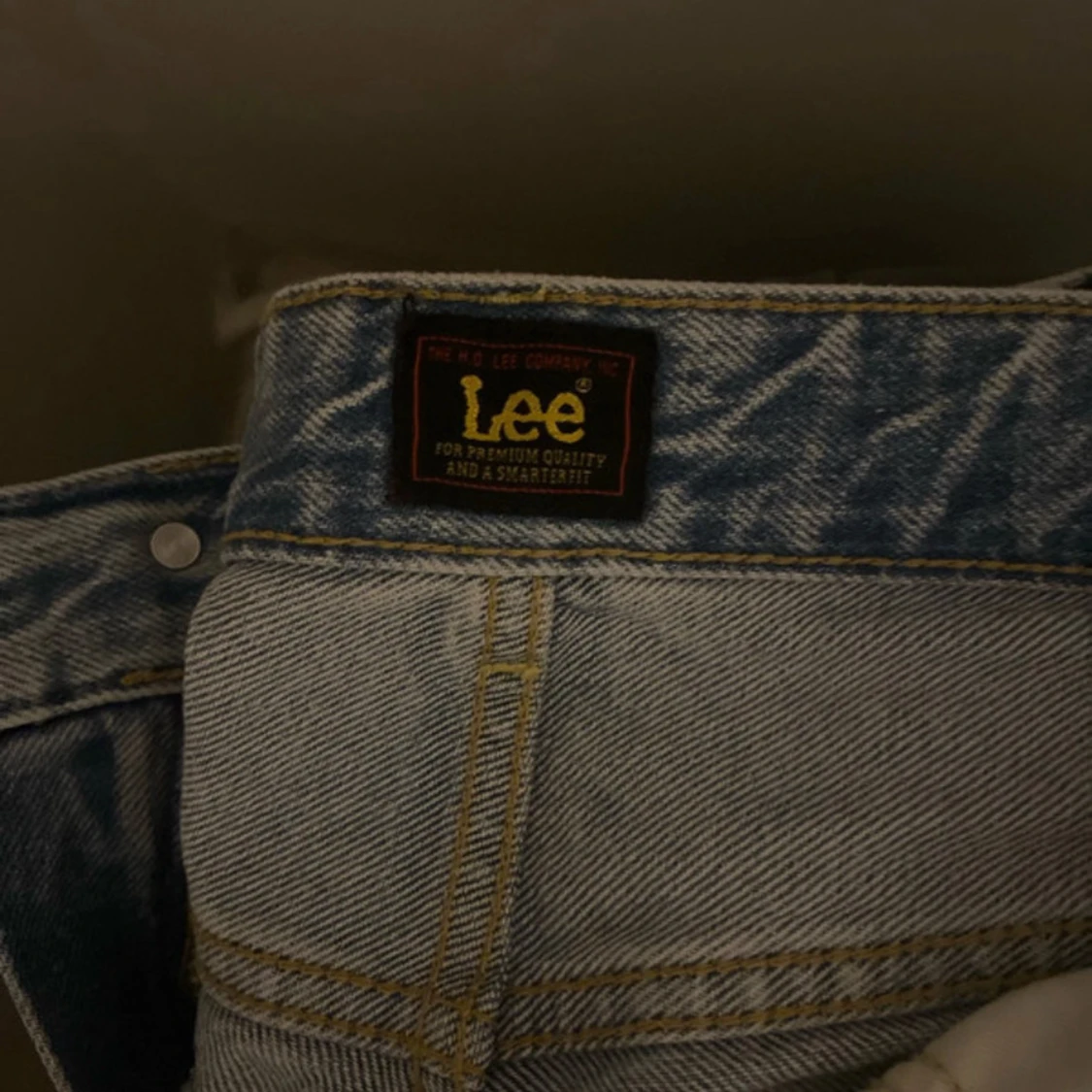 Ljusblå wide jeans från Lee - 3