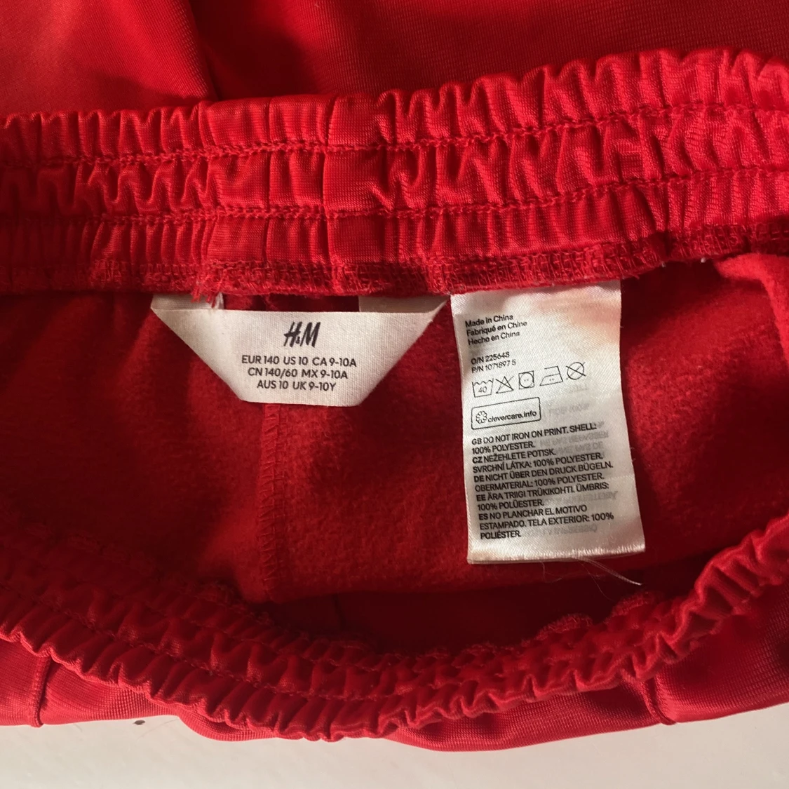 Röda sportiga byxor från H&M - 2