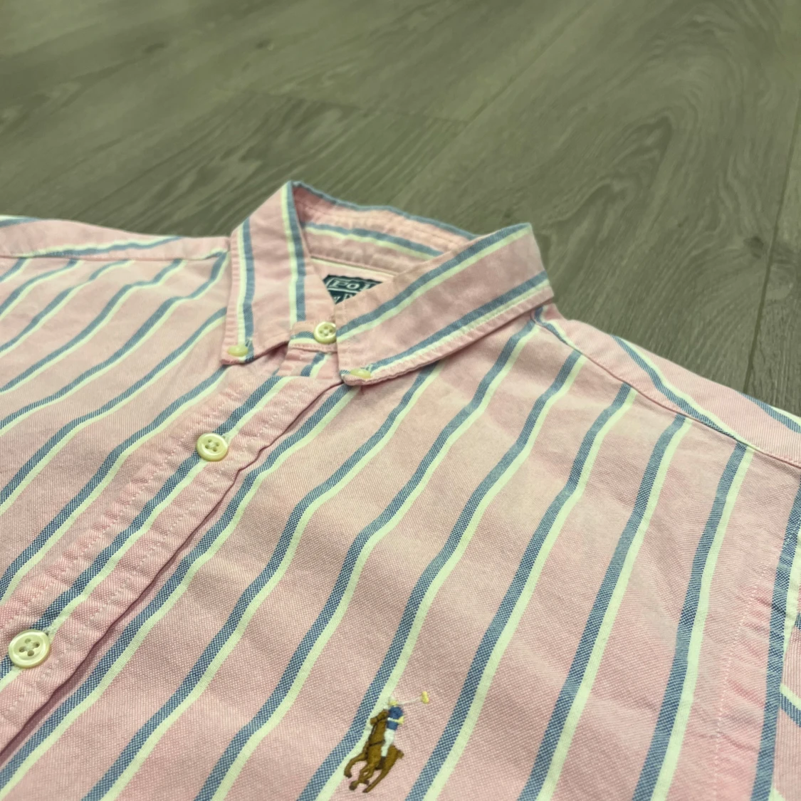 Rosa randig skjorta från Polo Ralph Lauren - 2