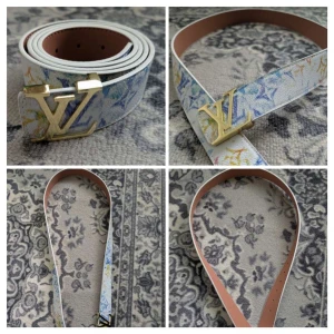 Vit bälte. - Helt oanvänd snyggt bälte.