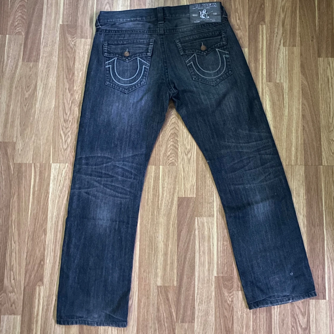 Svarta True Religion jeans - 1