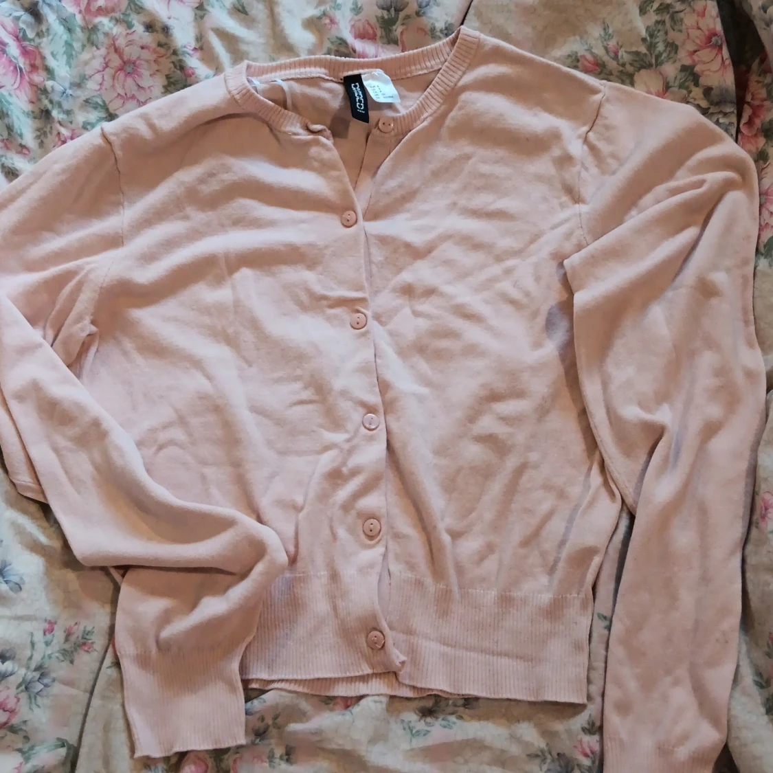 Ljusrosa kofta från H&M Divided, S