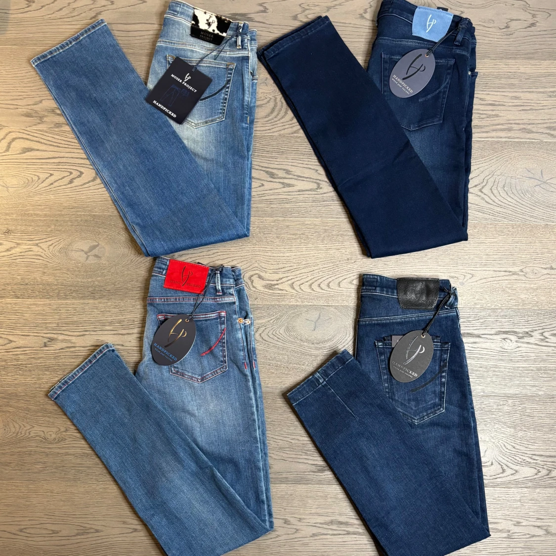 HELT NYA HANDPICKED JEANS - 1