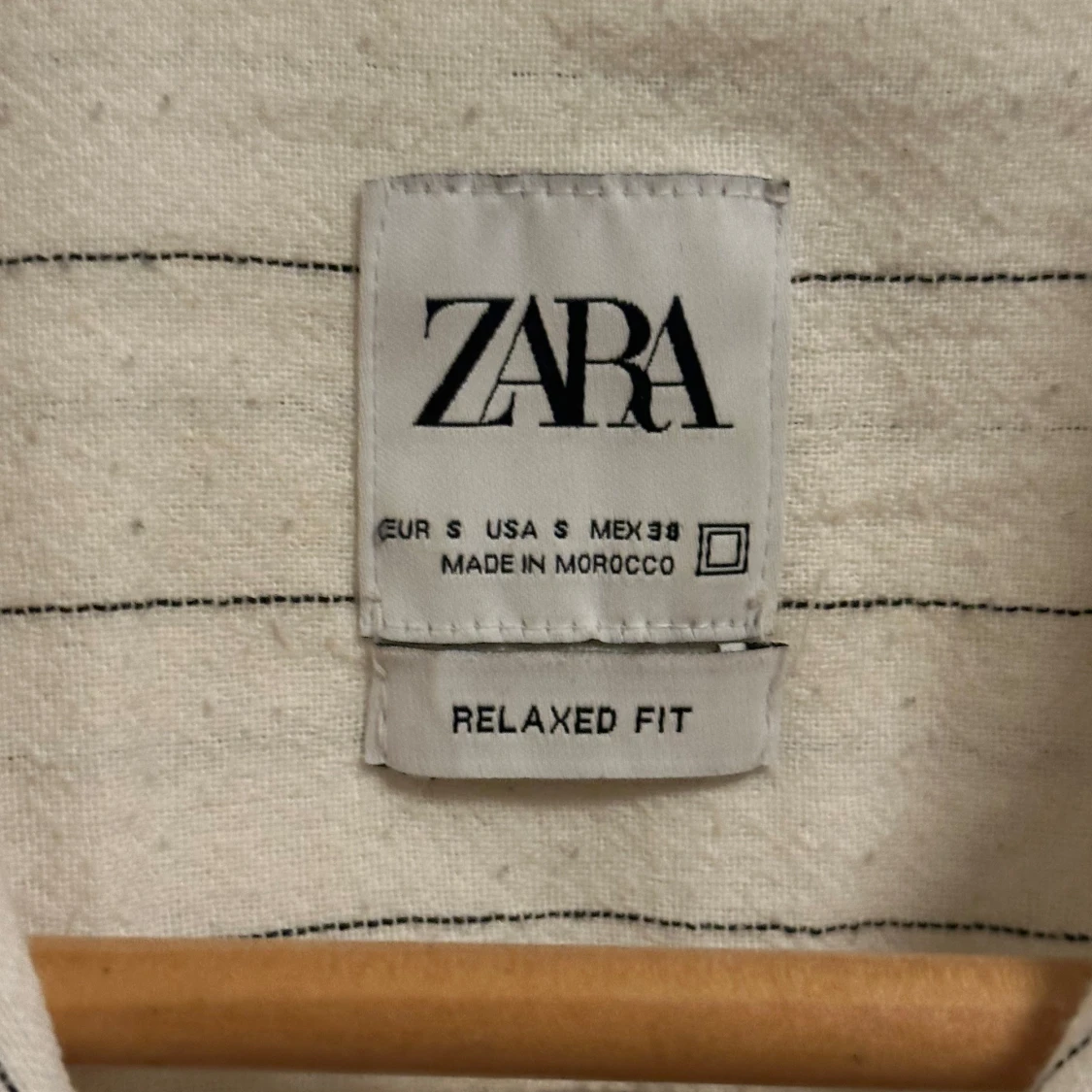 Vit randig skjorta från Zara - 1