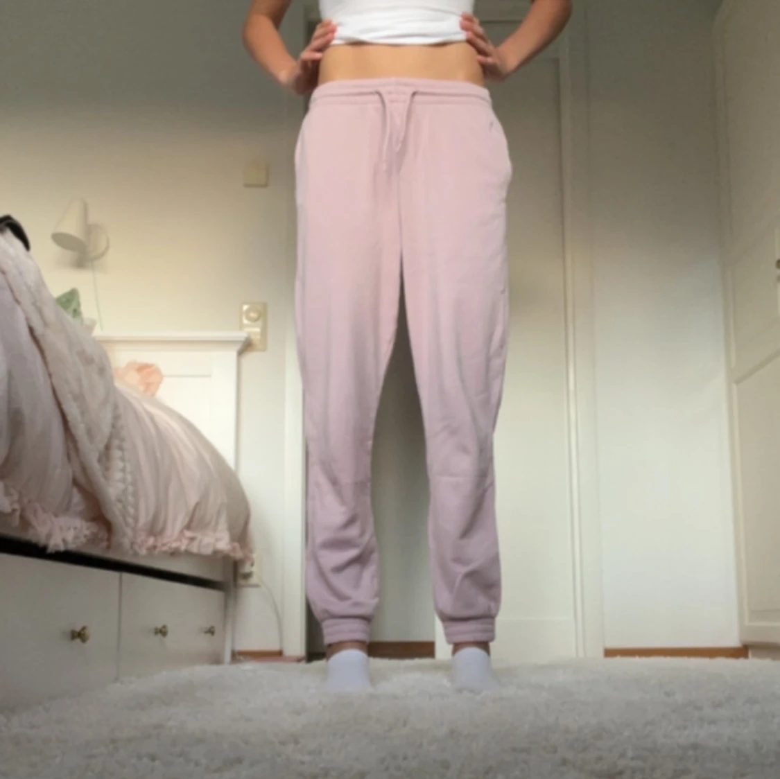 Ljusrosa mjukisbyxor💞 - 1
