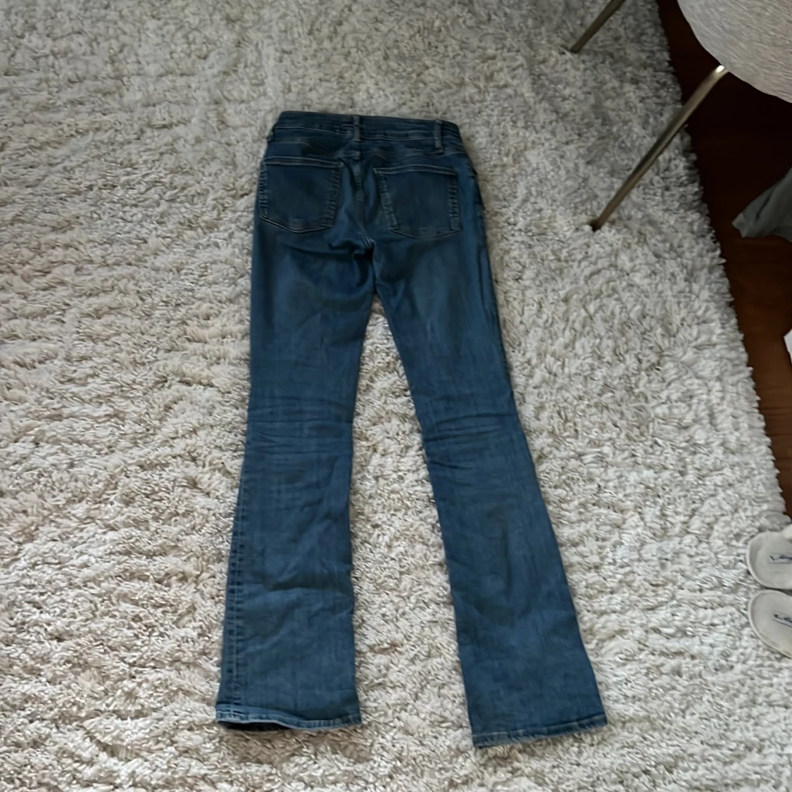 Blå bootcut jeans från Zara🩷 - 3