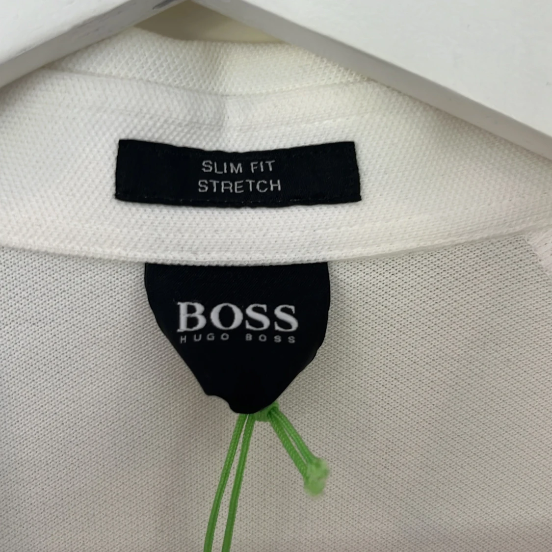 Vit slim fit skjorta från Hugo Boss - 2