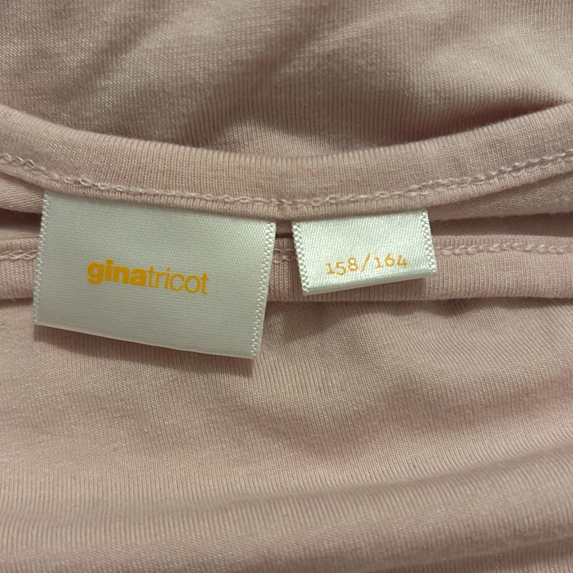 Ljusrosa långärmad topp Gina Tricot - 2