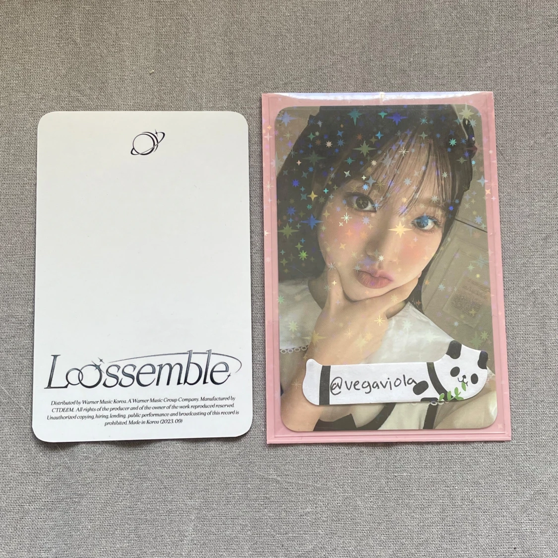Hyunjin Loossemble photocard  - 3