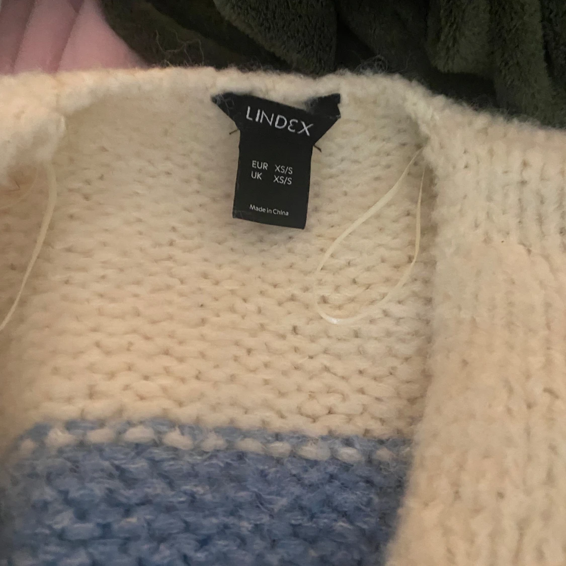 Blå och vit kofta - 2