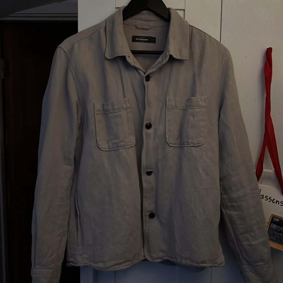 Beige overshirt Dressmann 