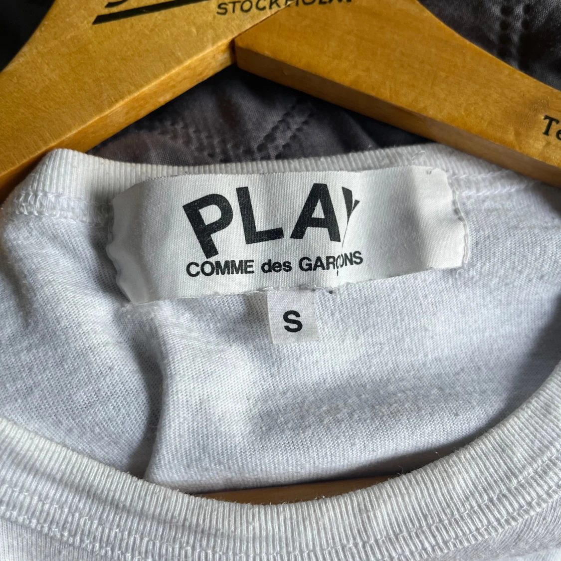 Vit Comme des Garçons Play t-shirt S - 2