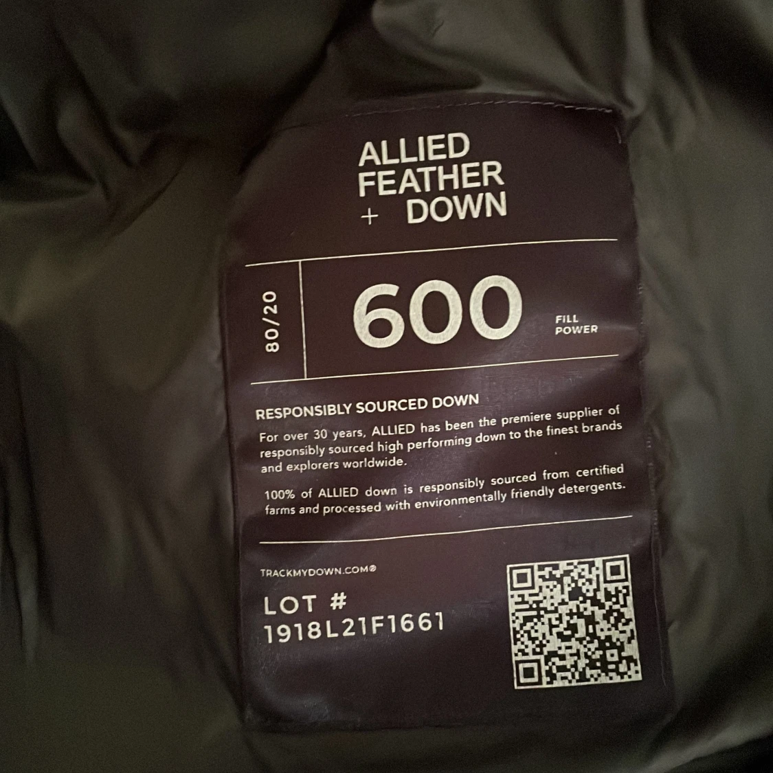 Svart dunjacka från Sail Racing - 1