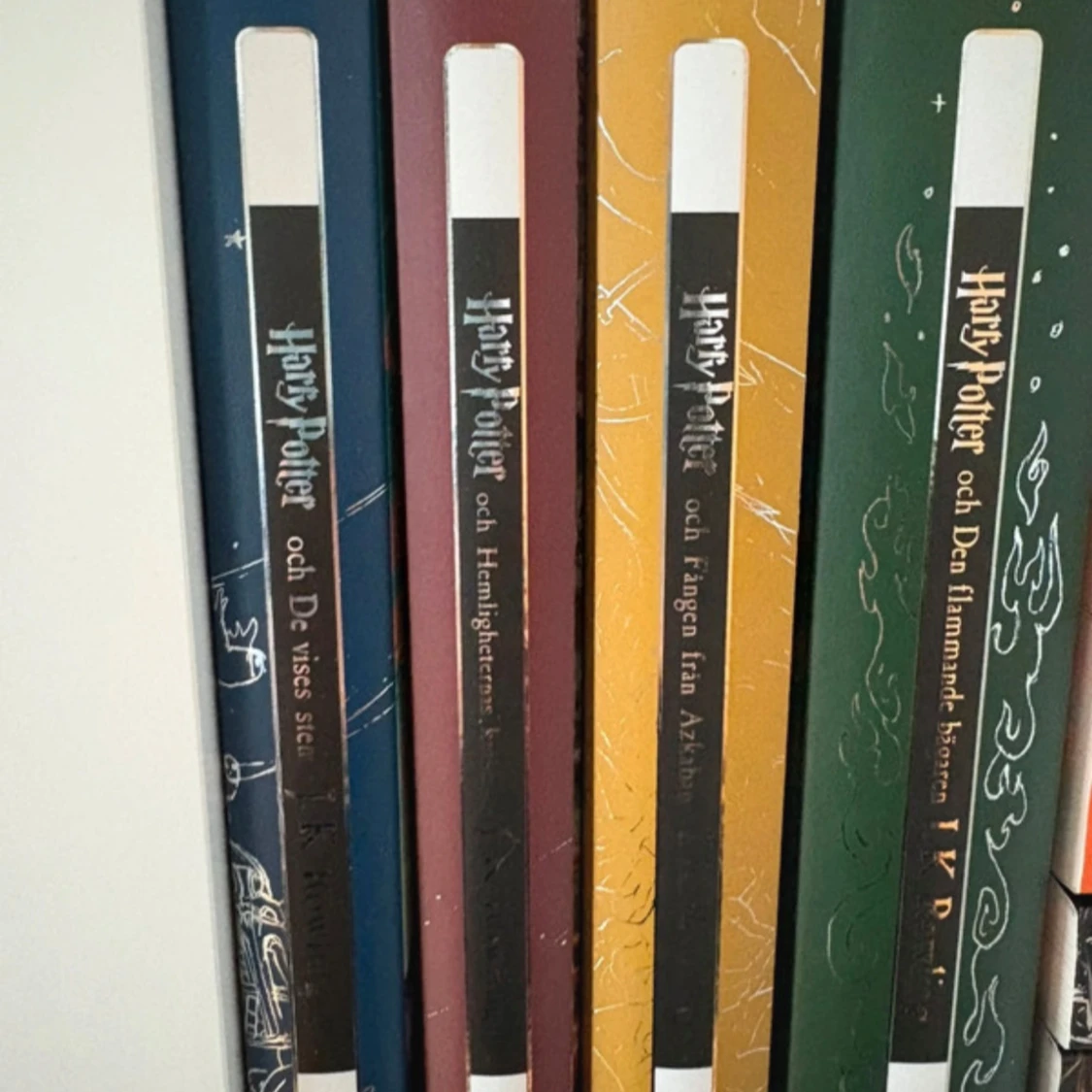 Harry Potter böcker - 4st - 4