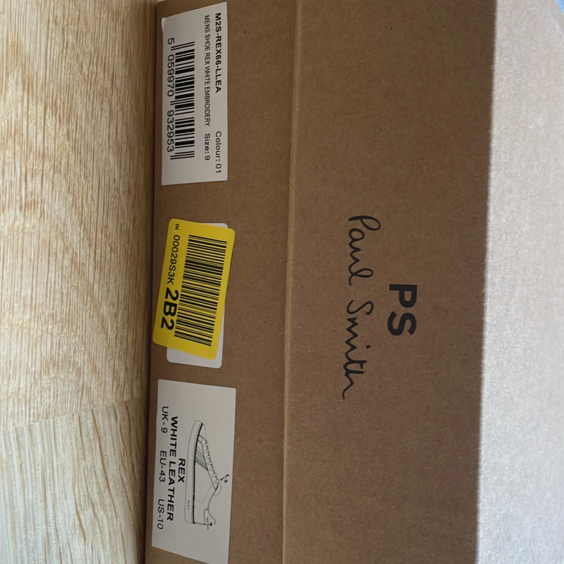 Vita sneakers från Paul Smith med ränder - 4