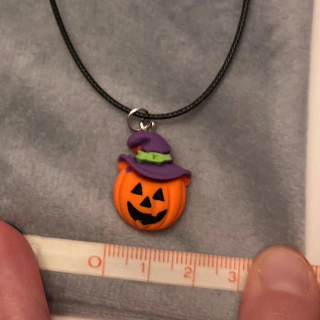 Choker Pumpa Halsband Halloween - 1