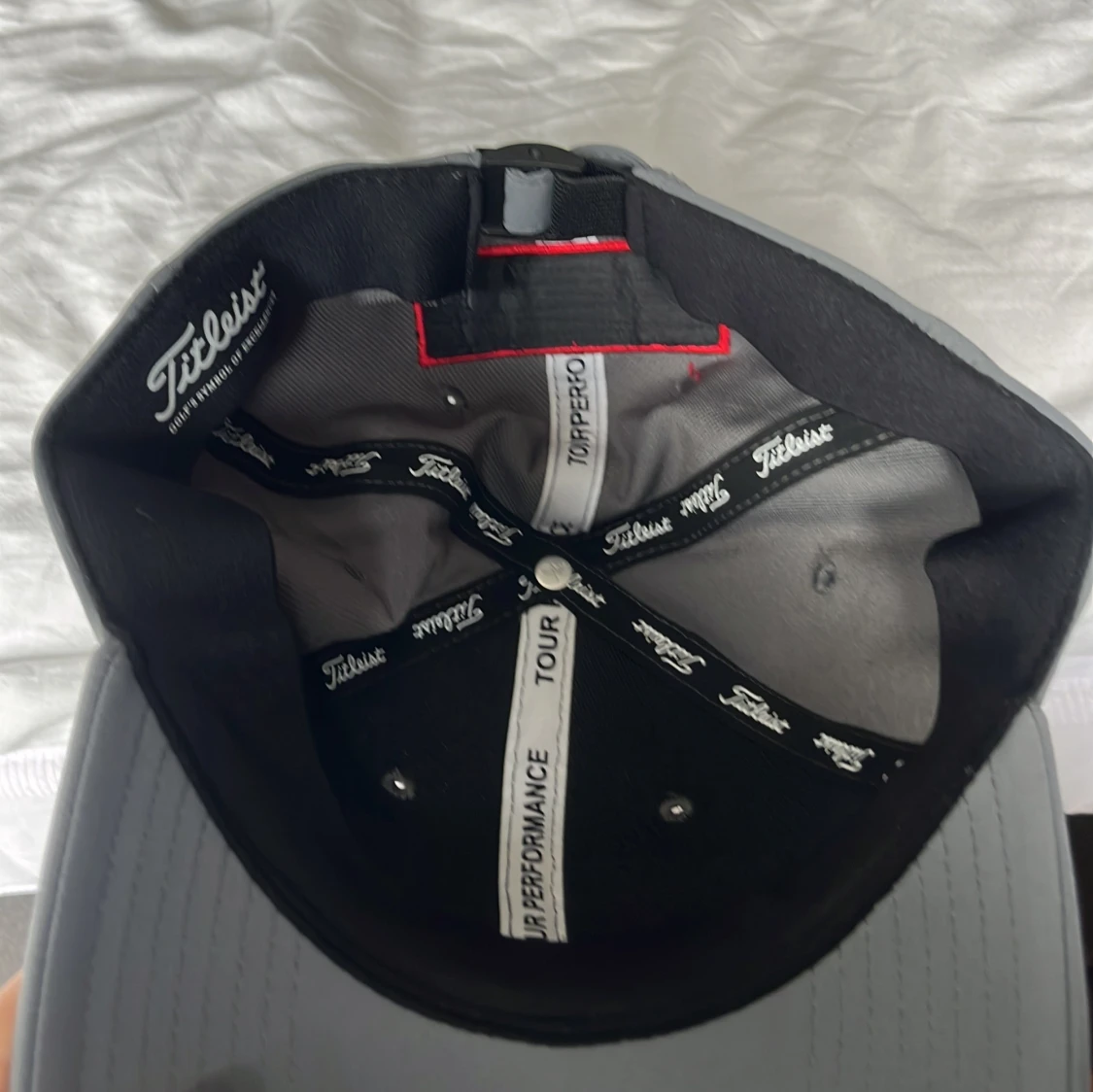 Grå Titleist PRO v1 fj keps - 4