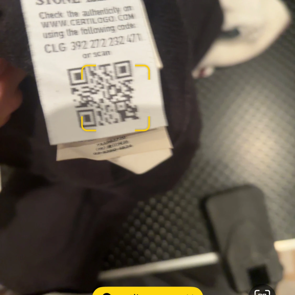 Svart Stone Island sweatshirt - 1