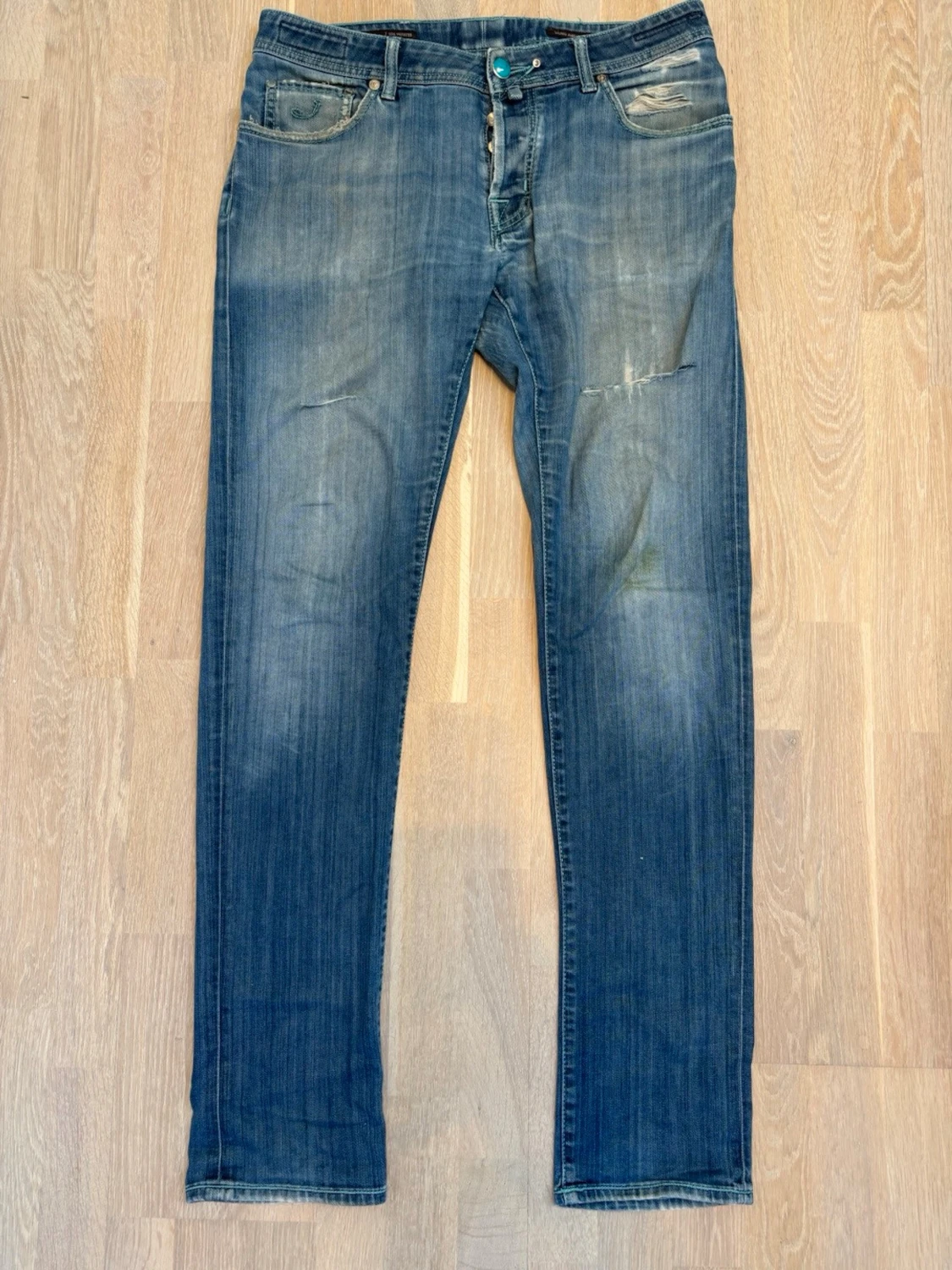 Blå slim jeans från Jacob Cohen 622.c