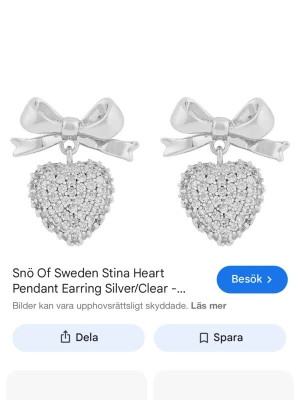 Snö of sweden - Superfin silvriga örhängen från snö of sweden. Jättebra skick🩷