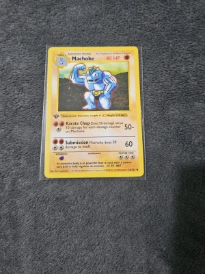 Machoke #34 1st edition! -  1st edition!