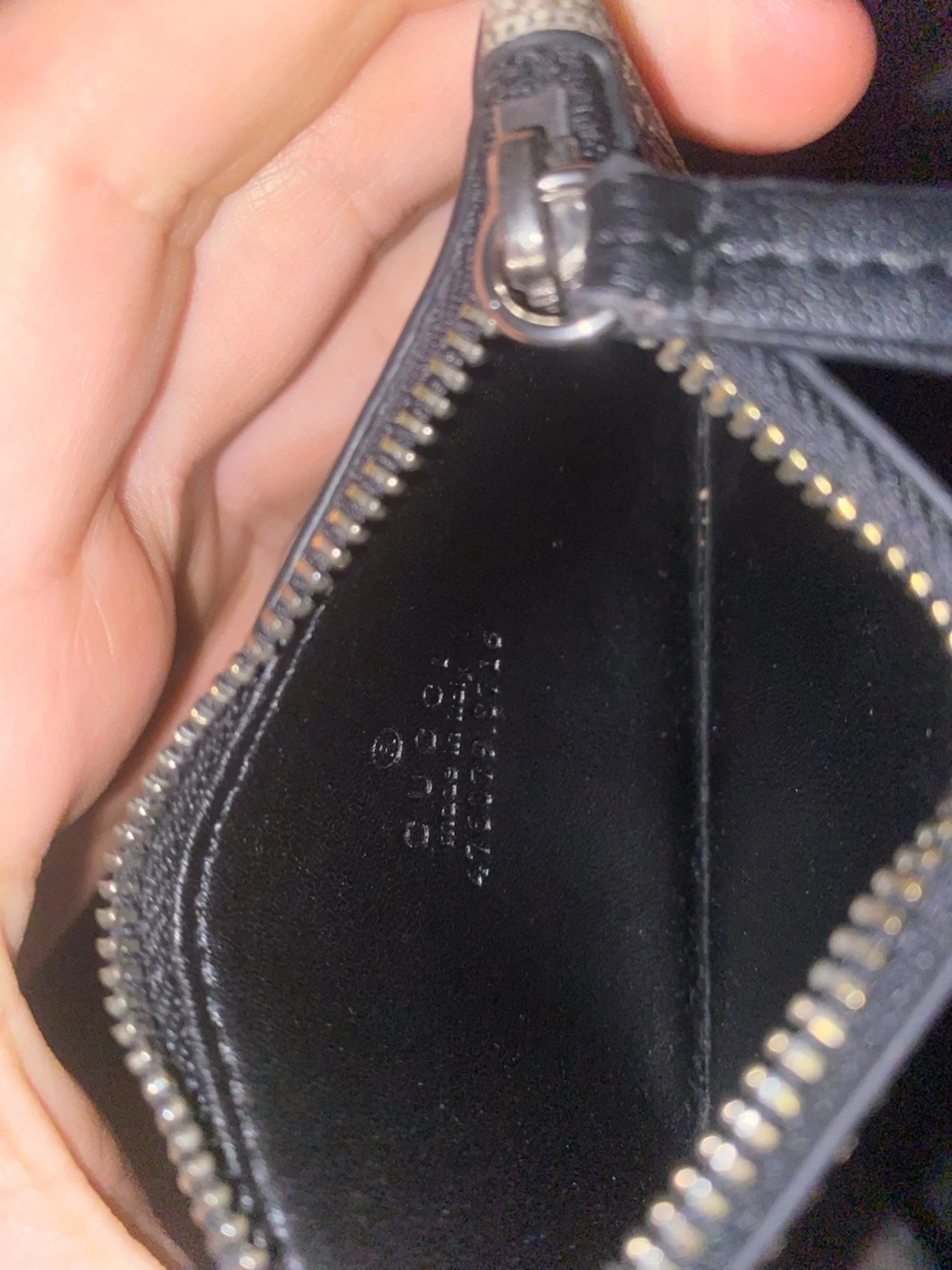  plånbok med orm och GG-mönster - 2