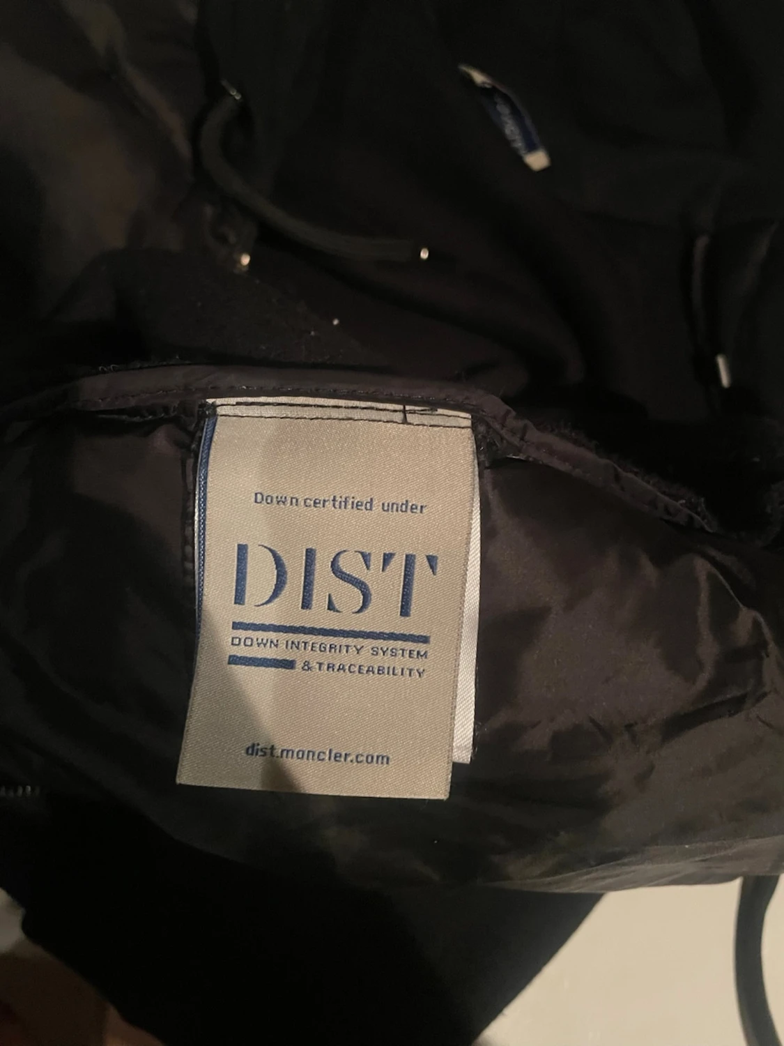 Svart teddyjacka med huva Moncler - 2