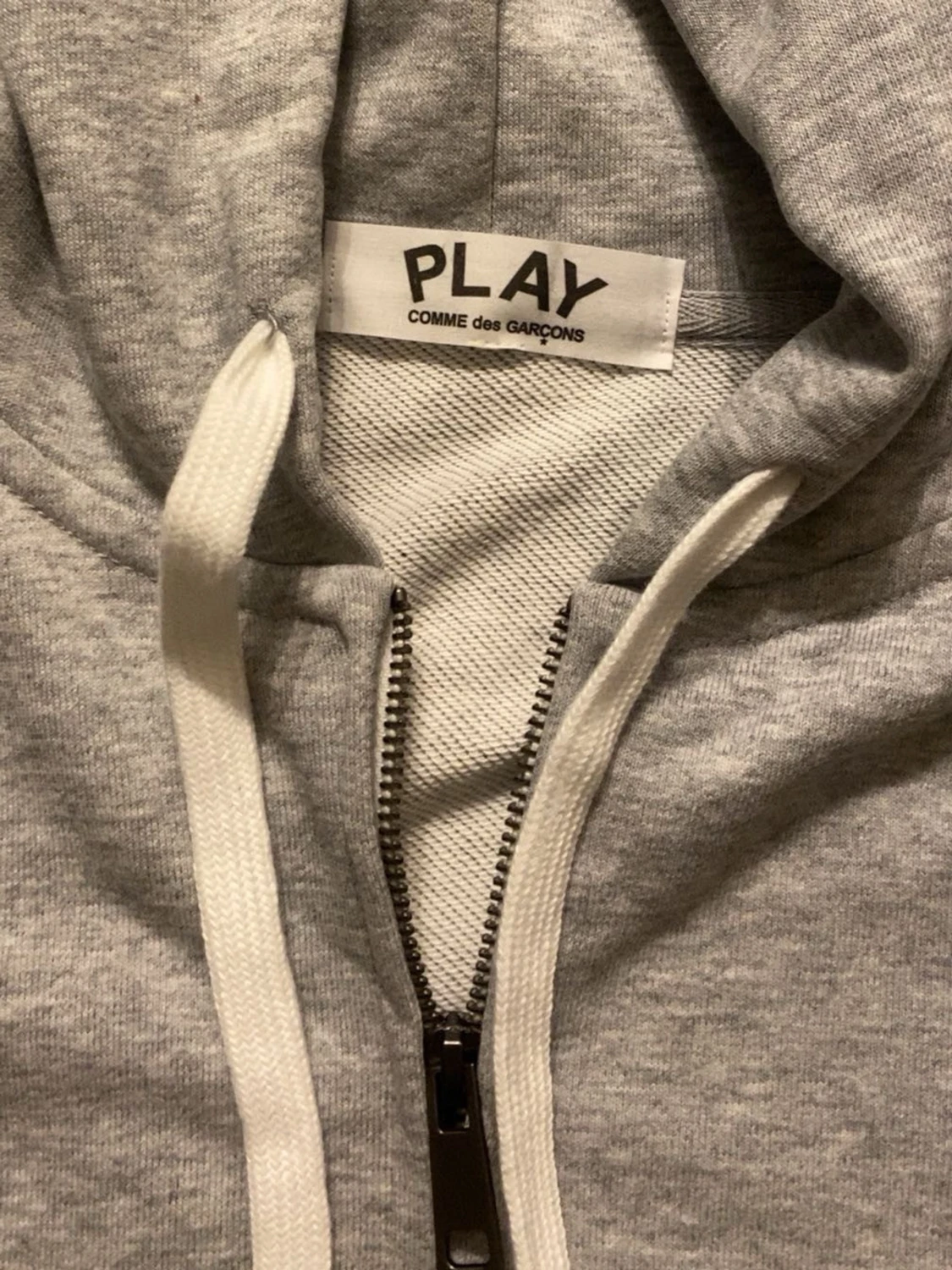 Grå hoodie från Comme des Garçons - 3