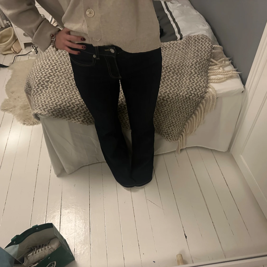 Utsvängda jeans  - 1