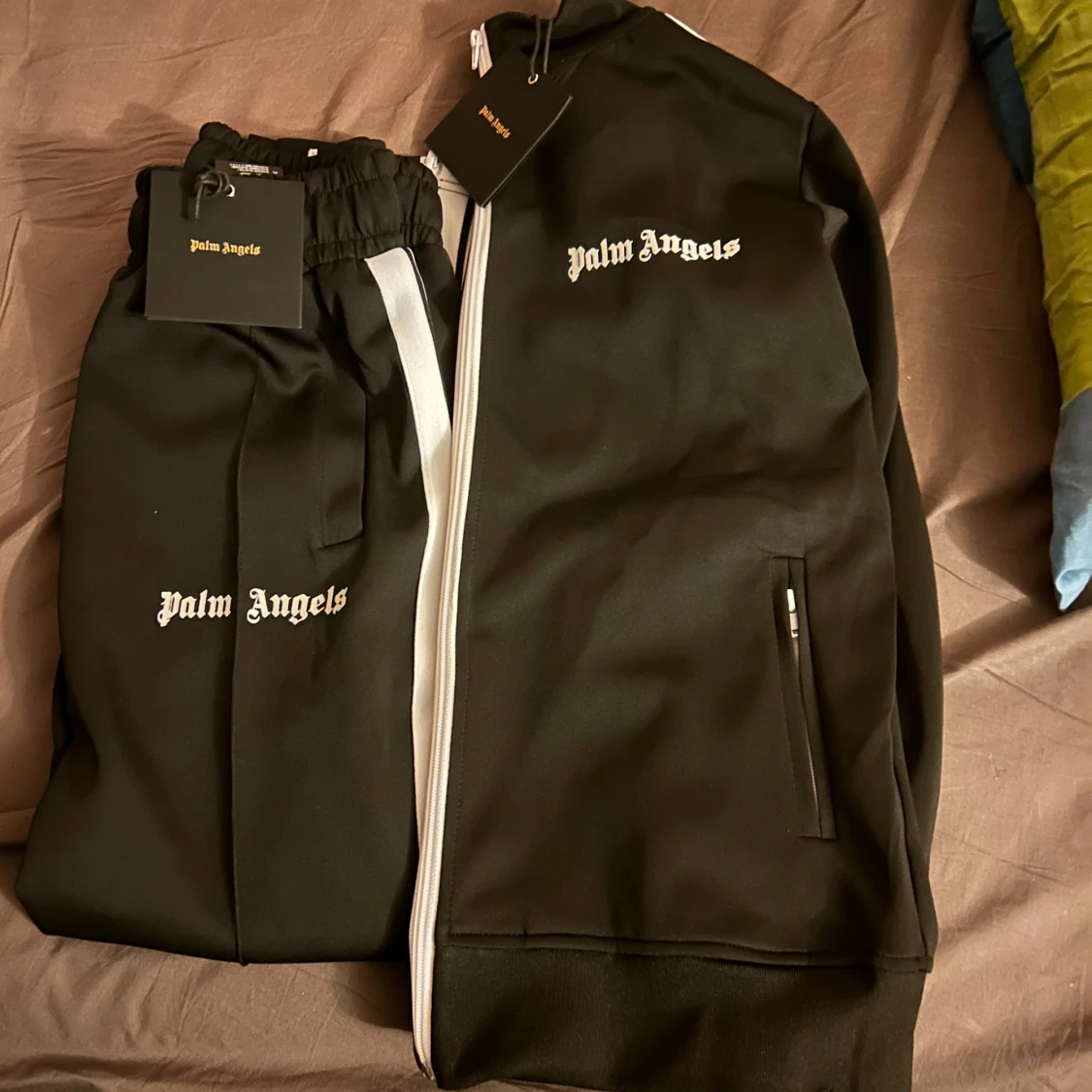 Svart track jacket från Palm Angels - 2