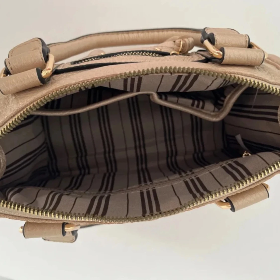 Guld/beige väska - 2