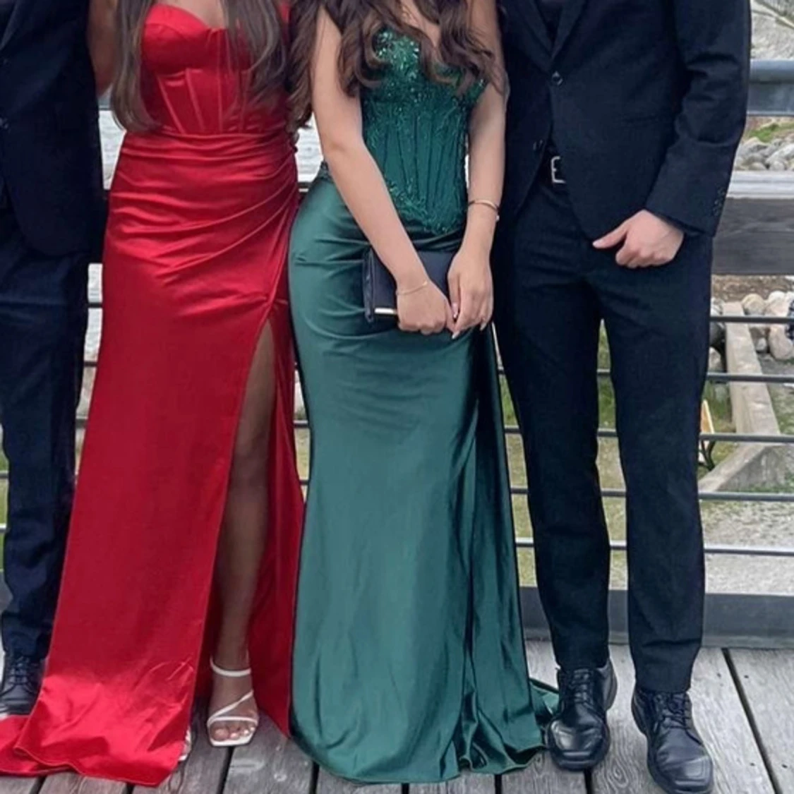 Grön balklänning  - 1