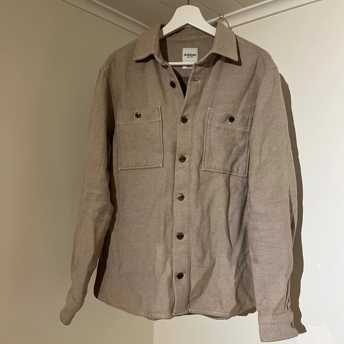 Dobber Overshirt beige  - 1