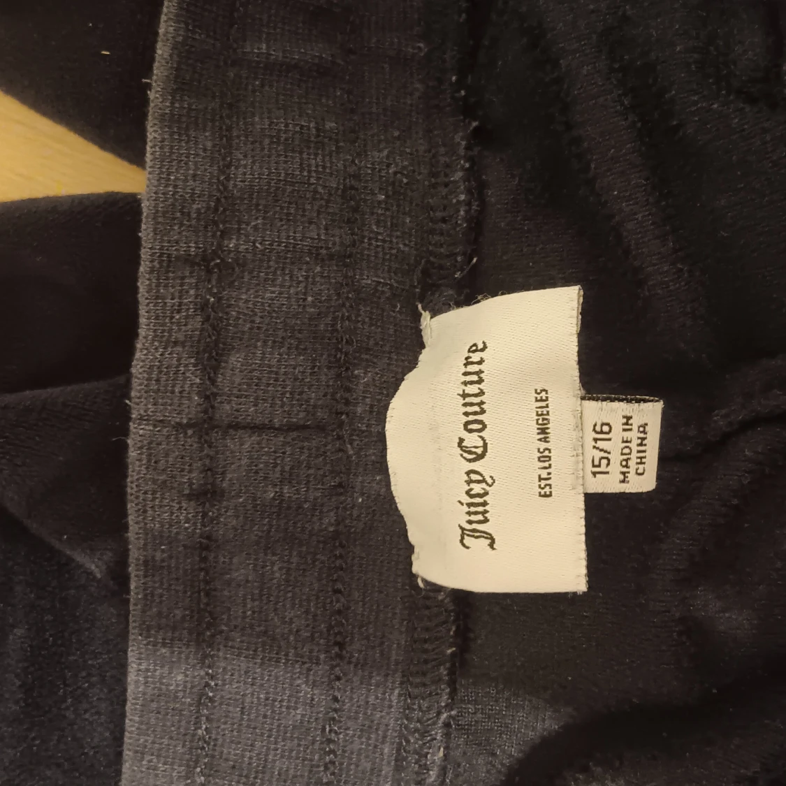 Mörkblå velourbyxor Juicy Couture - 3