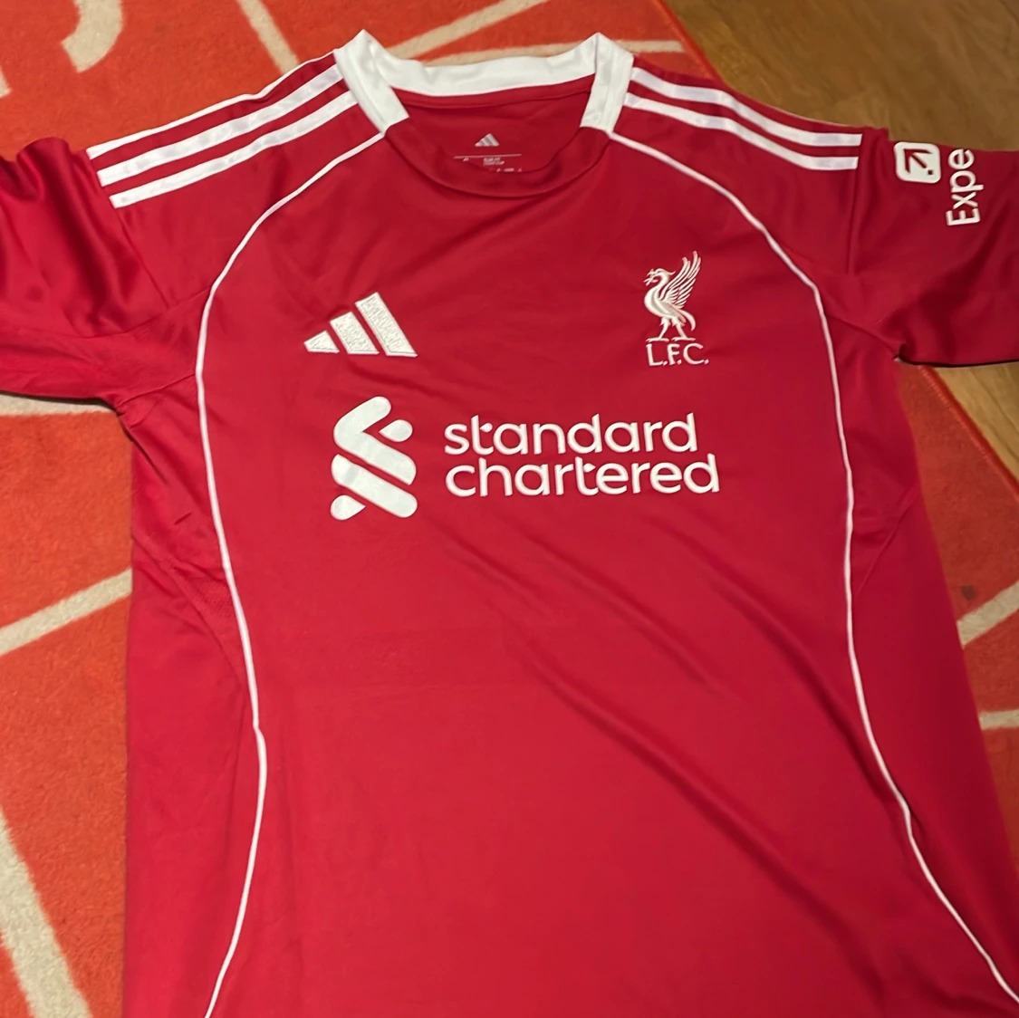 Liverpool FC röd matchtröja Adidas S