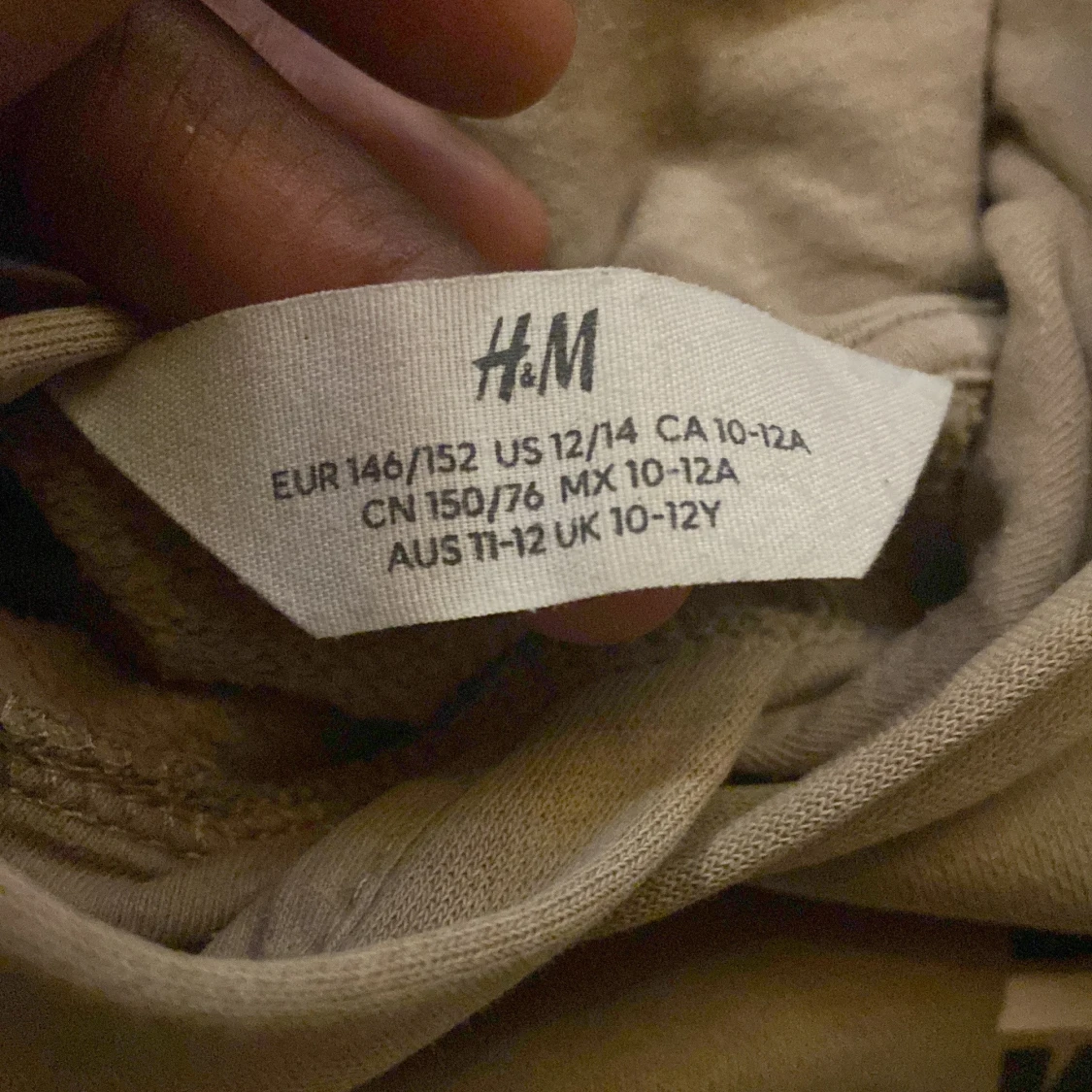 Beige hoodie ATHL WEAR från H&M - 2