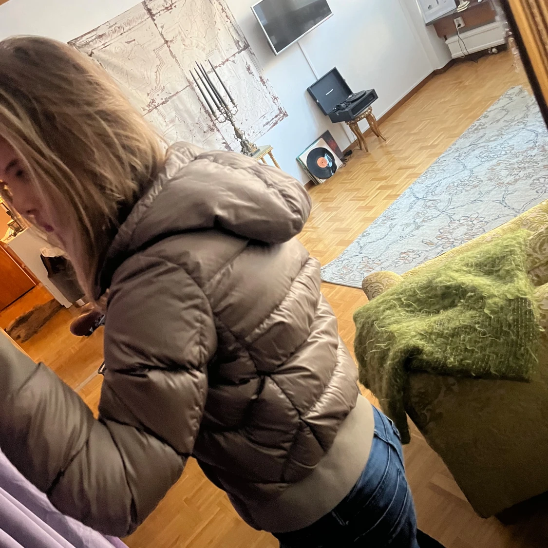 Brun pufferjacka från Parajumpers - 1