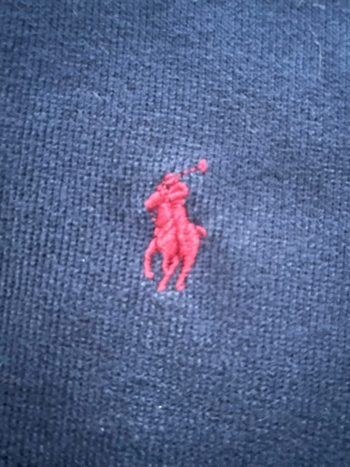 Marinblå half zip från Polo Ralph Lauren - 1
