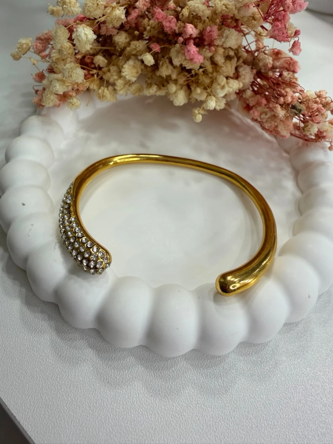 18k guldpläterat armband 