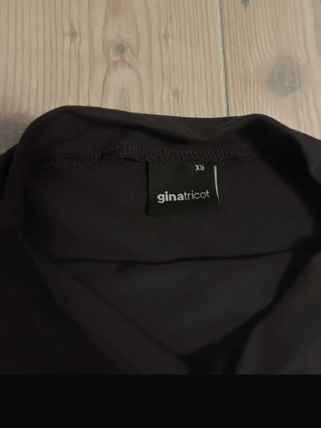 Mörkblå tight sleeve topp - 6