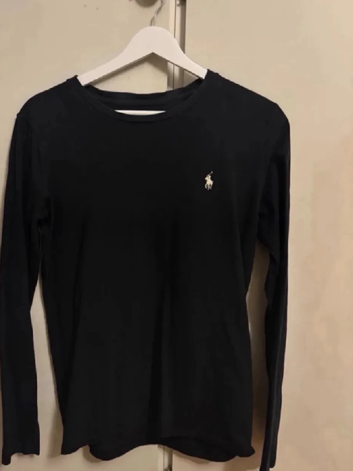 Svart långärmad topp från Polo Ralph Lauren