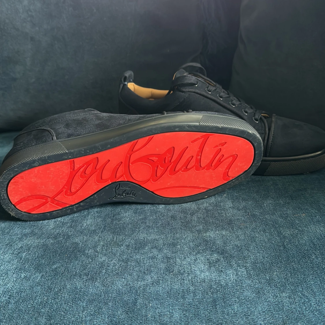 Svarta sneakers från Christian Louboutin - 1